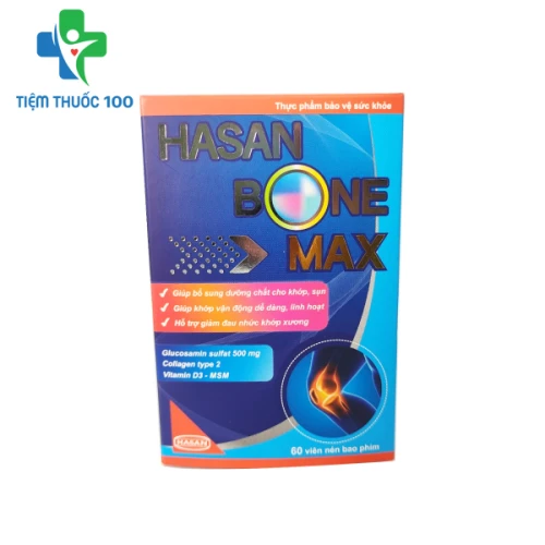 Hansan Bone Max - Giúp hỗ trợ bảo vệ sụn khớp, tăng tiết dịch khớp hiệu quả
