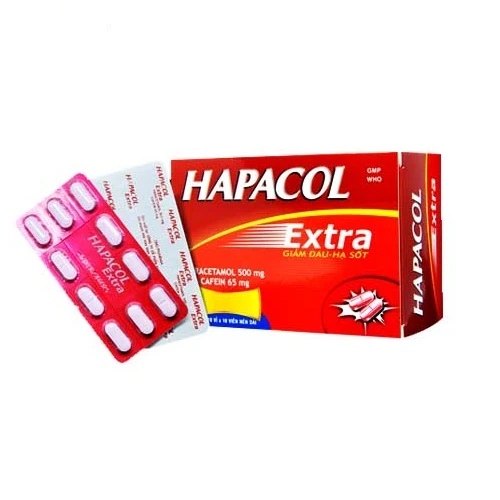 Hapacol Extra - Thuốc điều trị giảm đau, hạ sốt hiệu quả 