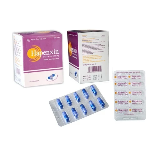 Hapenxin 500mg - Thuốc hỗ trợ điều trị nhiễm khuẩn hiệu quả