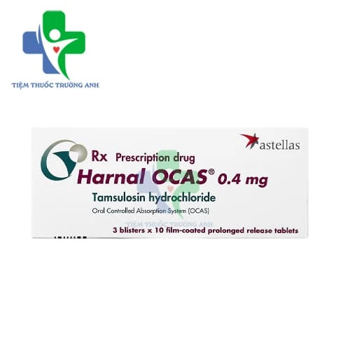 Harnal Ocas 0,4mg Astellas - Thuốc điều trị tăng sản tuyến tiền liệt lành tính