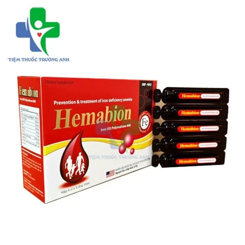 Hemabion Mediusa - Giúp bổ sung sắt cho cơ thể