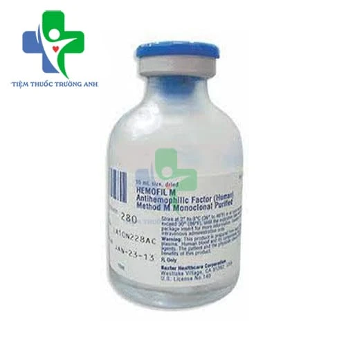 Hemofil M 220-400 IU H/1 - Thuốc tăng thể tích máu