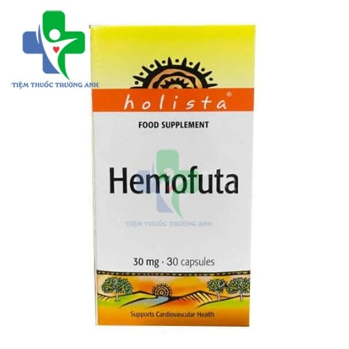 Hemofuta 30mg Holista - Viên uống hỗ trợ sức khỏe tim mạch