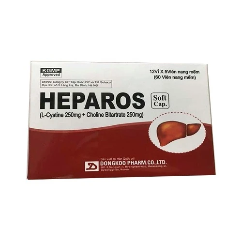 Heparos là thuốc điều trị rối loạn và suy giảm chức năng gan hiệu quả