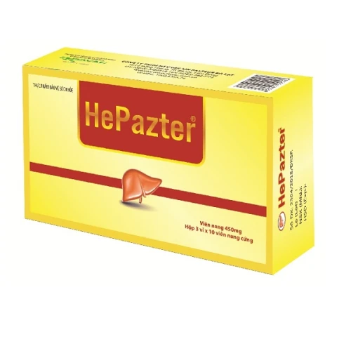 Hepazter - Thuốc hỗ trợ tăng cường chức năng gan hiệu quả