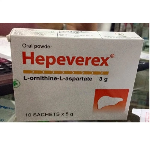 Hepeverex - Thuốc điều trị chứng tăng amoniac máu trong gan hiệu quả