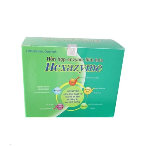 Hexazyme - Hỗ trợ enzyme tiêu hóa, bí quyết trị biếng ăn cho trẻ