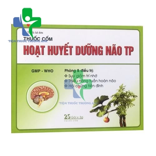 Hoạt huyết dưỡng não TP - Thuốc điều trị hội chứng tiền đình hiệu quả