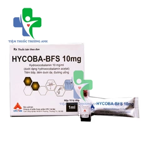 Hycoba-BFS 10mg CPC1HN - Thuốc điều trị đau dây thần kinh tọa