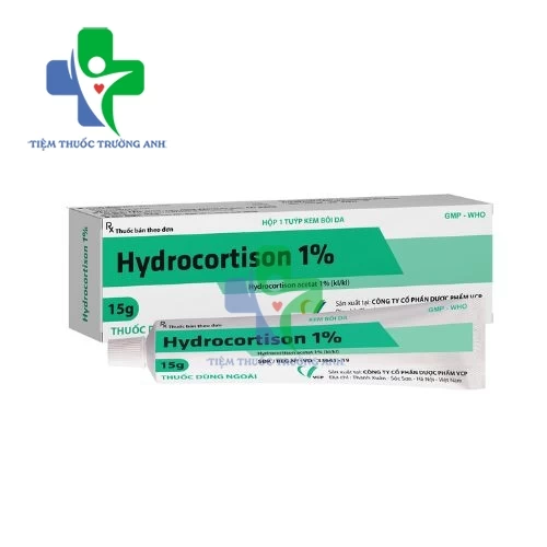 Hydrocortison 1% 15g VCP - Thuốc điều trị bệnh da liễu hiệu quả