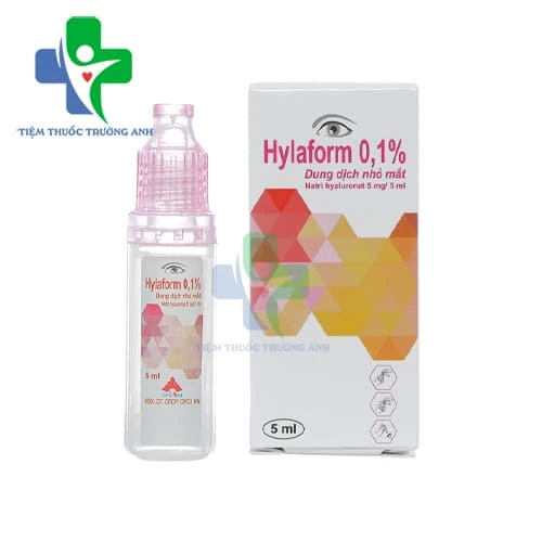 Hylaform 0.1% Lọ 5ml CPC1 Hà Nội - Thuốc điều trị triệu chứng khô mắt