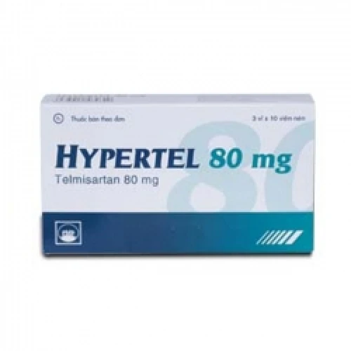 Hypertel 80mg - Thuốc điều trị tăng huyết áp vô căn hiệu quả 