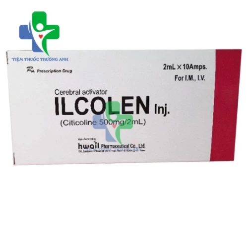 Ilcolen 500mg/2ml - Thuốc điều trị bệnh mạch máu não, thiếu máu cục bộ