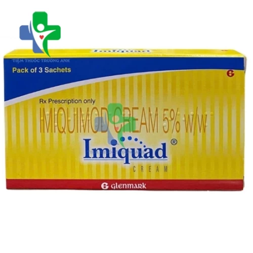 Imiquad 5% Cream - Thuốc trị mụn cóc, sùi mào gà của Ấn Độ 