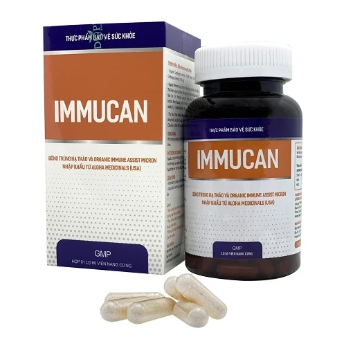 Immucan - Hỗ trợ tăng cường miễn dịch, bồi bổ sức khỏe hiệu quả