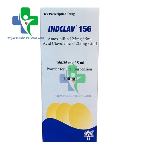 Indclav 156 Indchemie - Thuốc điều trị nhiễm khuẩn