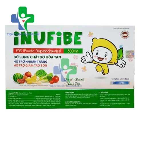 Inufibe bổ sung chất xơ - Hỗ trợ nhuận tràng hiệu quả