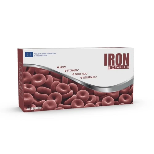 Iron Biofaktor - Bổ sung sắt, vitamin C, axit folic và vitamin B12 hiệu quả