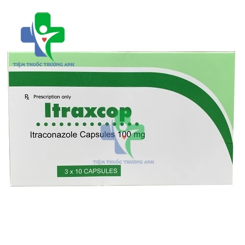 Itraxcop 100mg -Thuốc điều trị nhiễm khuẩn hiệu quả 