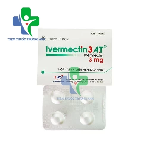 Ivermectin 3 A.T - Thuốc tẩy giun hiệu quả