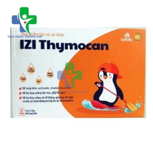 IZI Thymocan - Hỗ trợ tăng cường tiêu hóa, giúp trẻ ăn ngon miệng