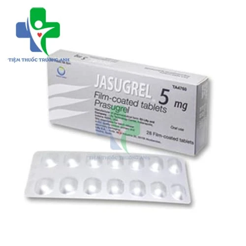 Jasugrel 5mg - Hỗ trợ phòng ngừa tình trạng hình thành cục máu đông
