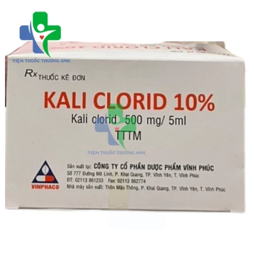 Kali Clorid 10% - Thuốc giúp bổ sung kali hiệu quả