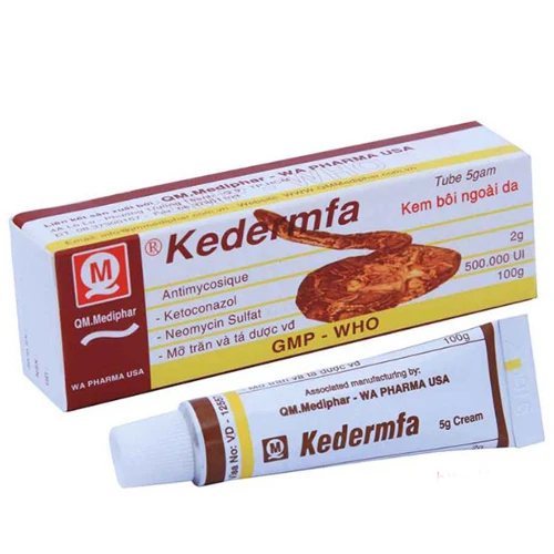 Kedermfa 5g - Thuốc điều trị các bệnh da liễu hiệu quả