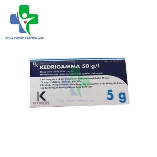 Kedrigamma 5g/100ml - Thuốc điều trị suy giảm miễn dịch