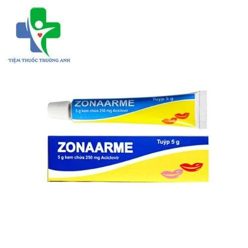 Kem Zonaarme 5g Armephaco - Dự phòng tái nhiễm virus Herpes ở da