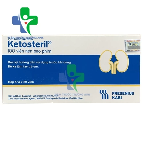 Ketosteril - Thuốc hỗ trợ điều trị thận mạn tính hiệu quả