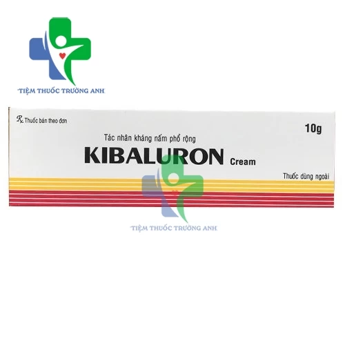 Kibaluron Cream 10g - Thuốc điều trị nấm da, viêm da hiệu quả (10 hộp)