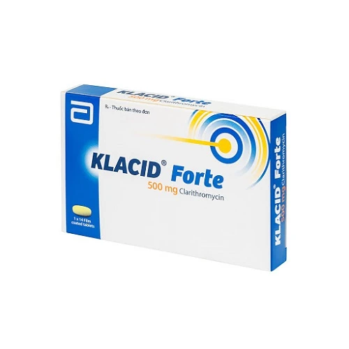Klacid Forte 500mg - Thuốc chống viêm hiệu quả của Abbott