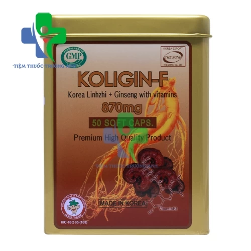 Koligin-F 870mg - Hỗ trợ bồi bổ sức khỏe hiệu quả của Hàn Quốc