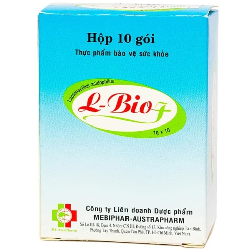 Bột Pha Uống Bổ Sung Lợi Khuẩn L-Bio F 10 Gói