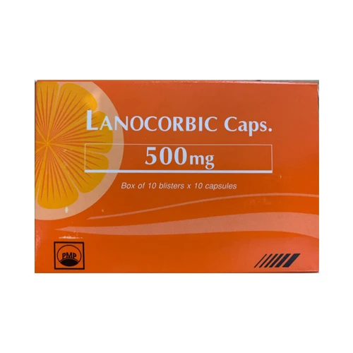 Lanocorbic Caps - Thuốc cung cấp vitamin C hiệu quả