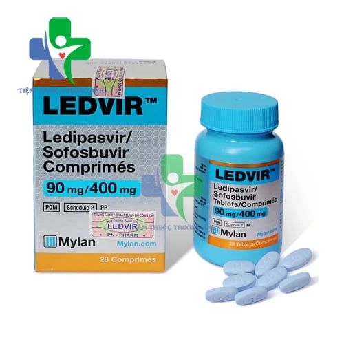 Ledvir 90mg/400mg - Thuốc điều trị viêm gan C mạn tính hiệu quả của Ấn Độ