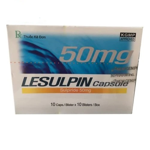 Lesulpin 50mg - Thuốc điều trị lo âu hiệu quả