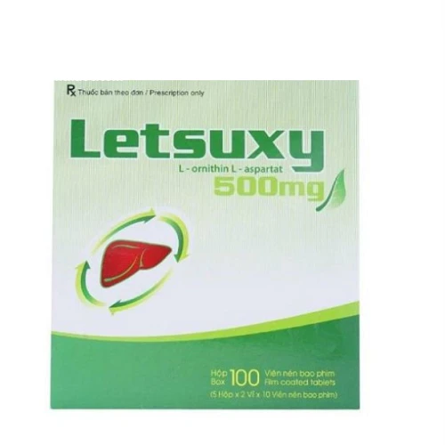 Letsuxy 500mg - Hỗ trợ điều trị bệnh lý về gan hiệu quả 