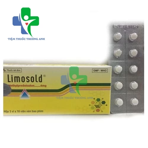 Limosold 4mg -Thuốc chống viêm, ức chế hệ miễn dịch hiệu quả