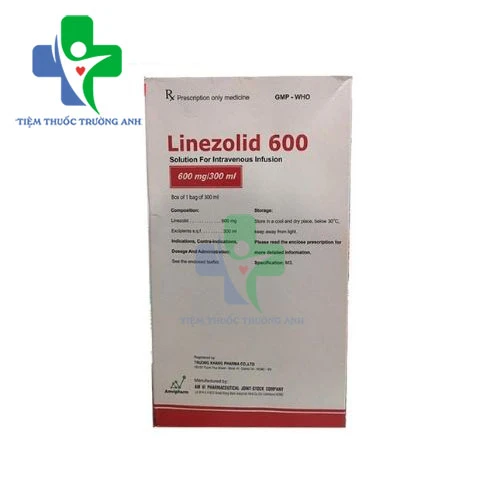 Linezolid 600 Amvipharm - Thuốc điều trị nhiễm khuẩn hiệu quả