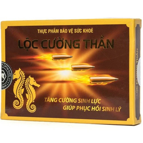 Viên Uống Bổ Thận, Tăng Cường Sinh Lý Nam Lộc Cường Thần 3 Viên