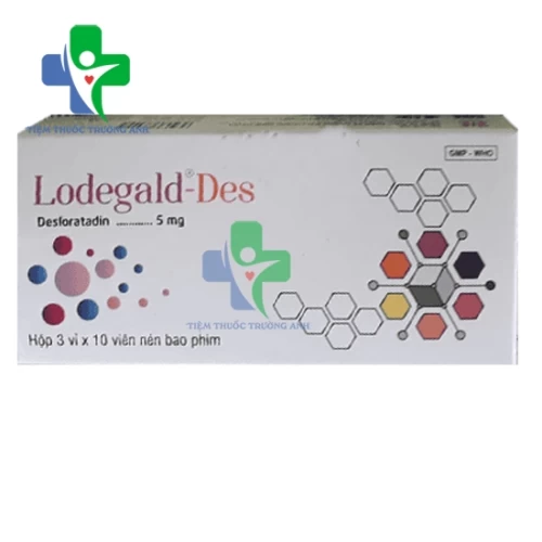 Lodegald-Des 5mg - Thuốc điều trị viêm mũi dị ứng hiệu quả