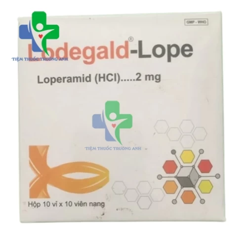 Lodegald-Lope 2mg - Thuốc kháng sinh điều trị tiêu chảy hiệu quả