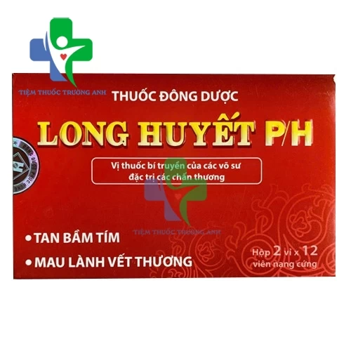 Long Huyết P/H  - Giúp tan bầm tím, chữa lành vết thương hiệu quả 