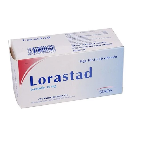 Lorastad 10mg - Thuốc điều trị dị ứng hiệu quả 