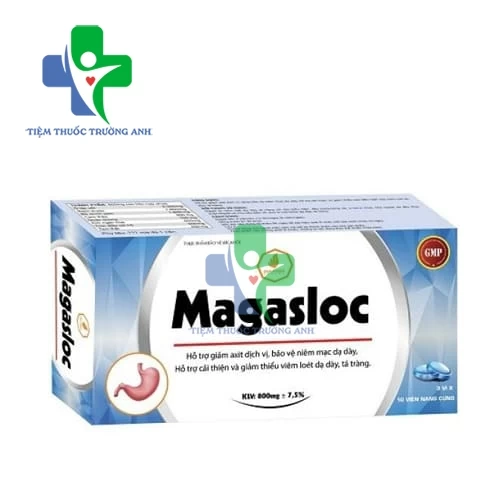 Magasloc - Hỗ trợ giảm Axit dịch vị, giảm viêm loét dạ dày, tá tràng