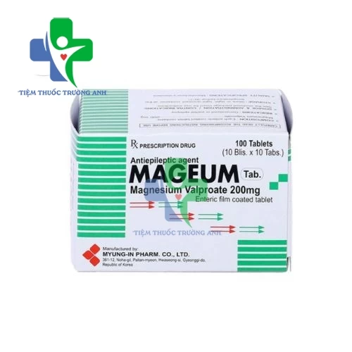 Mageum 200mg - Thuốc điều trị động kinh của Hàn Quốc