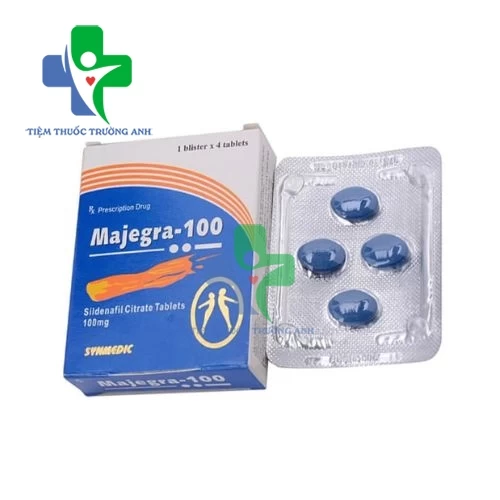 Majegra 100mg - Thuốc điều trị rối loạn cương dương hiệu quả