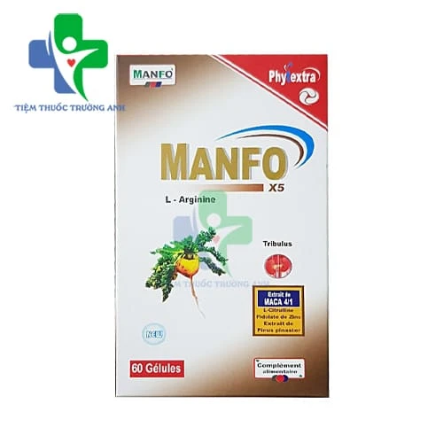 Manfo X5 Phytextra - Tăng cường sinh lý nam giới